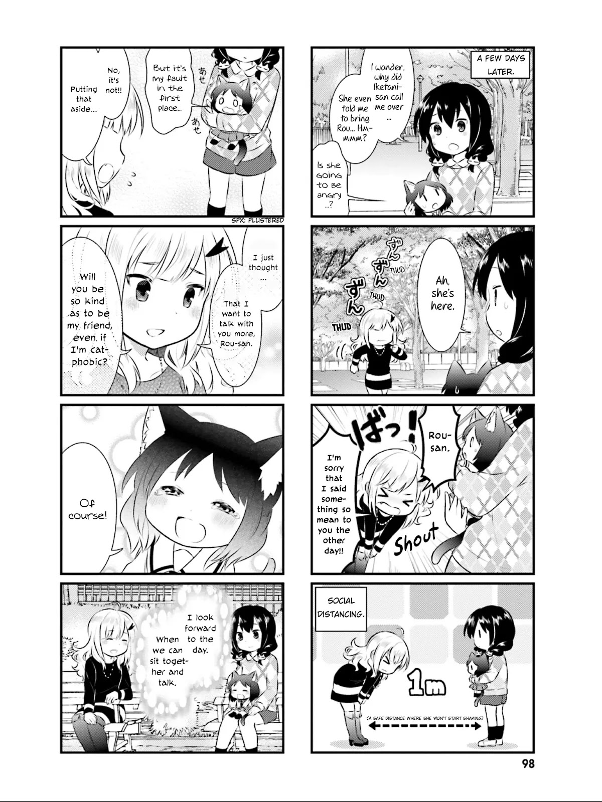Nyanko Days Chapter 23 page 9 - Chapter 23: Igarashi and Cats
