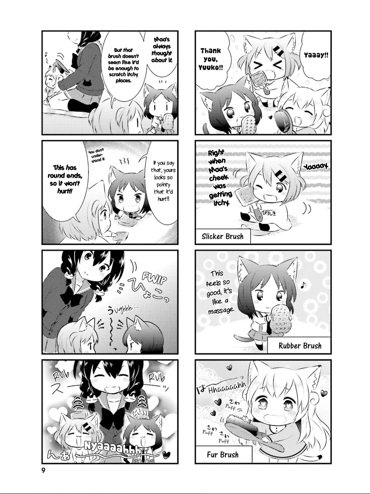 Nyanko Days Chapter 26 page 10 - Chapter 26: Hairstyle