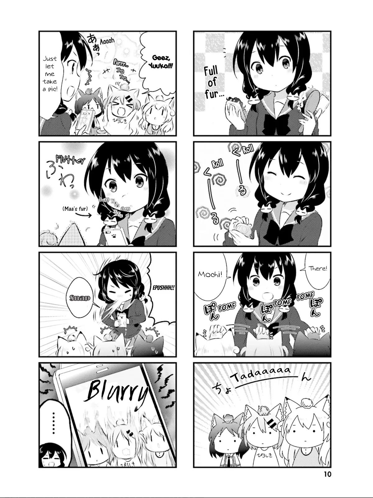 Nyanko Days Chapter 26 page 11 - Chapter 26: Hairstyle