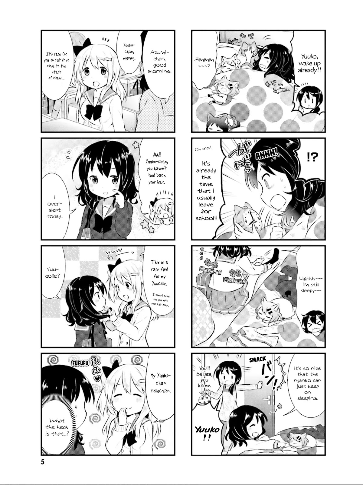 Nyanko Days Chapter 26 page 6 - Chapter 26: Hairstyle
