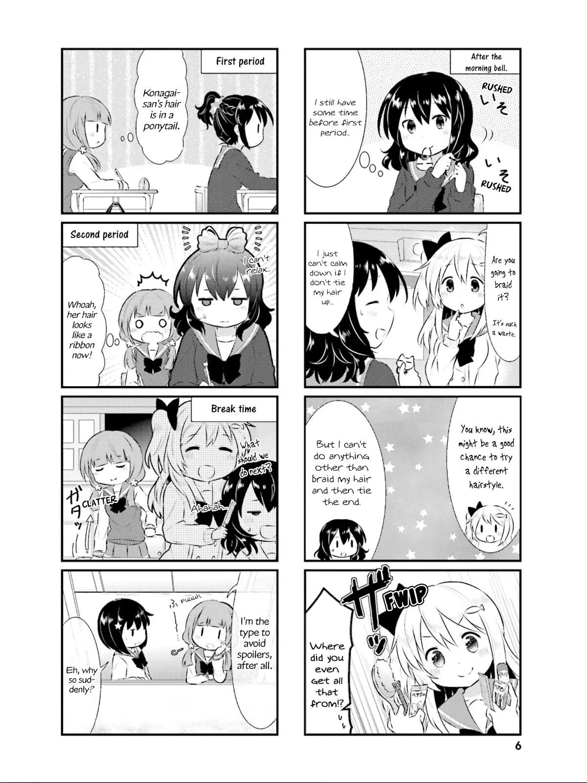 Nyanko Days Chapter 26 page 7 - Chapter 26: Hairstyle