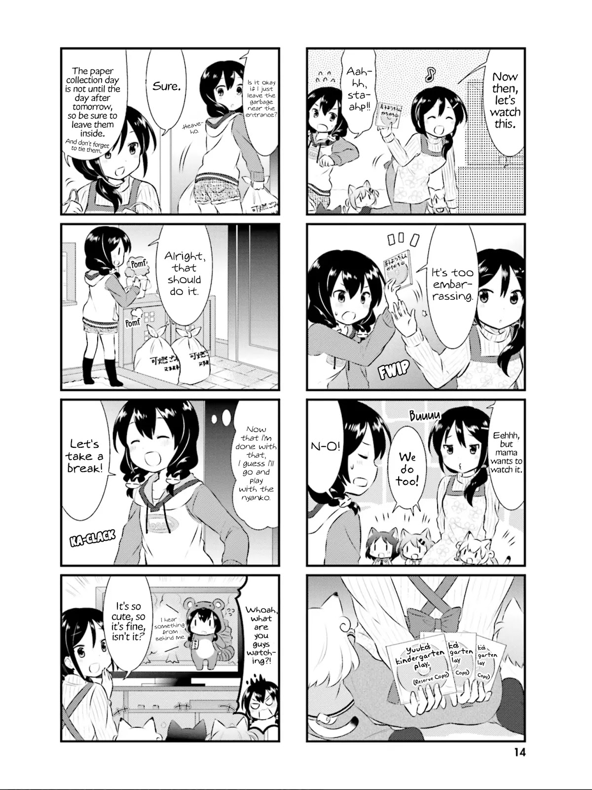Nyanko Days Chapter 27 page 3 - Chapter 27: Nyanko & Folk Tales