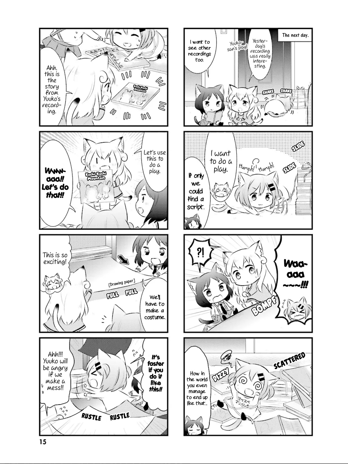 Nyanko Days Chapter 27 page 4 - Chapter 27: Nyanko & Folk Tales