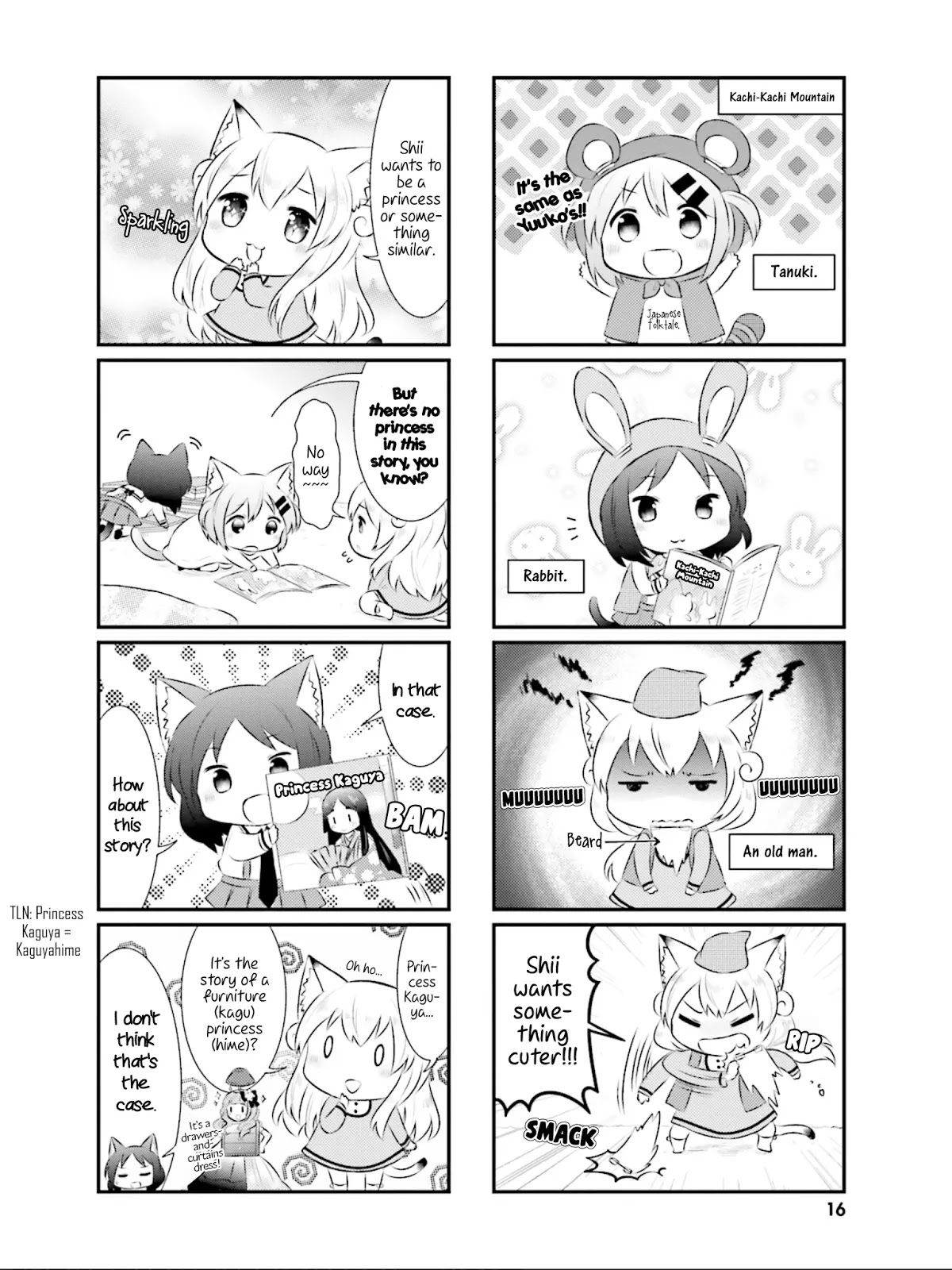 Nyanko Days Chapter 27 page 5 - Chapter 27: Nyanko & Folk Tales