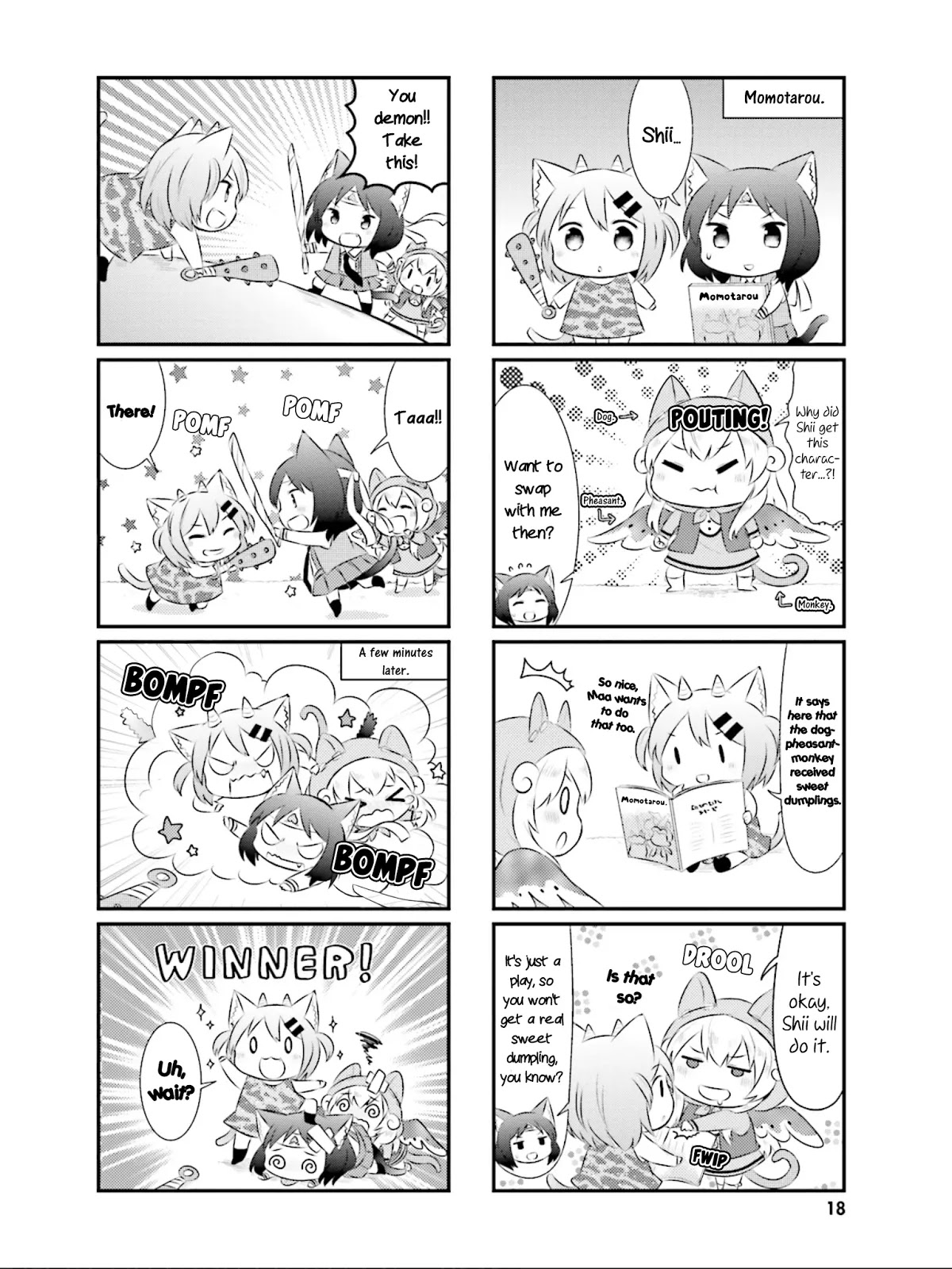 Nyanko Days Chapter 27 page 7 - Chapter 27: Nyanko & Folk Tales