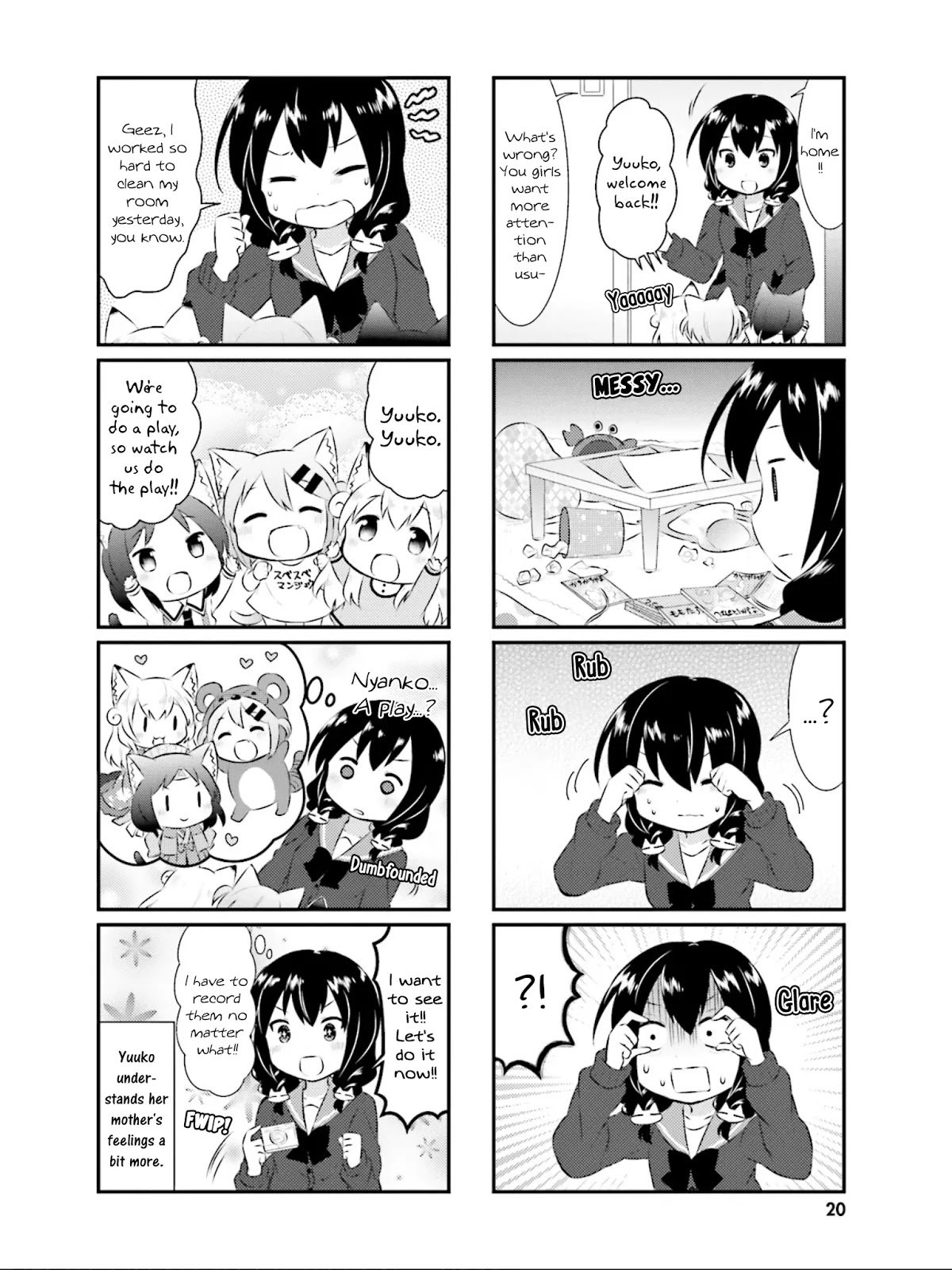 Nyanko Days Chapter 27 page 9 - Chapter 27: Nyanko & Folk Tales