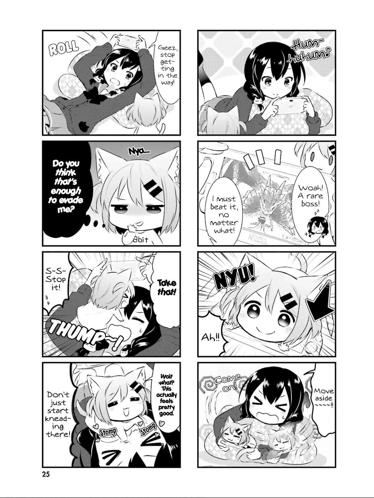 Nyanko Days Chapter 28 page 4 - Chapter 28: Operation "Don't Let Yuuko Play!"