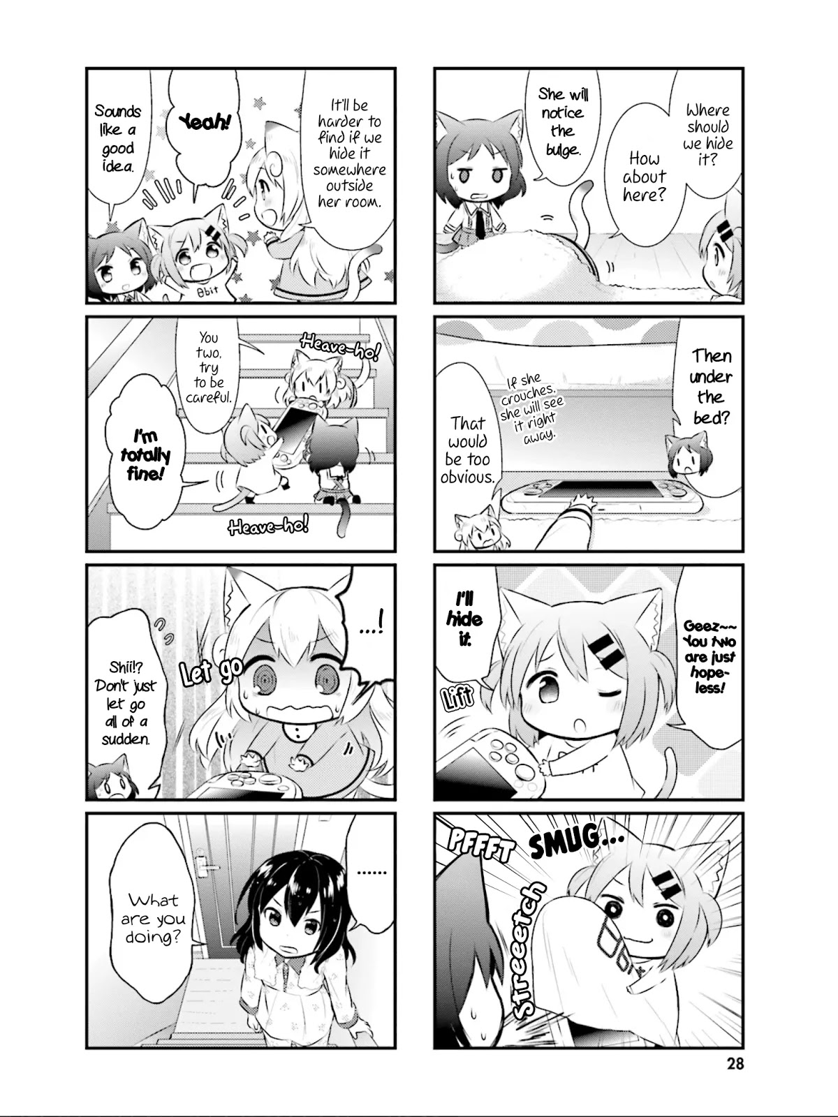 Nyanko Days Chapter 28 page 7 - Chapter 28: Operation "Don't Let Yuuko Play!"