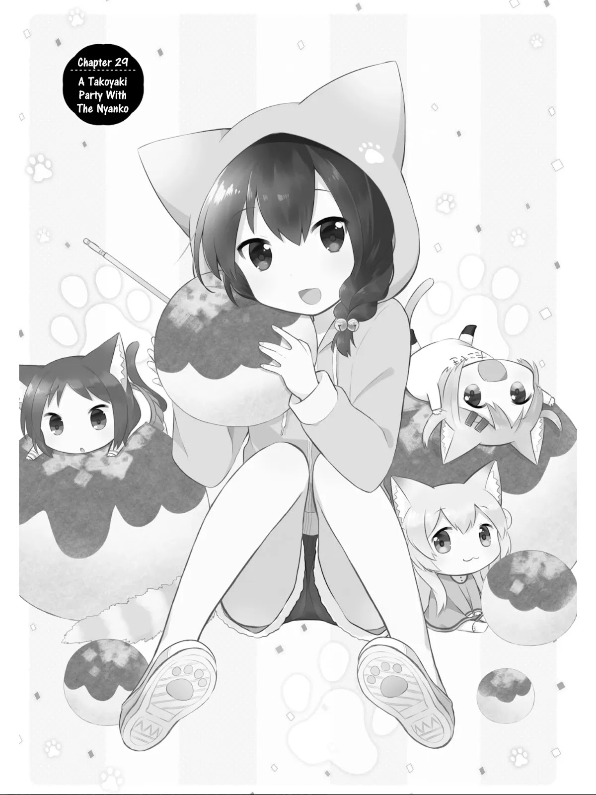 Nyanko Days Chapter 29 page 2 - Chapter 29: A Takoyaki Party With the Nyanko