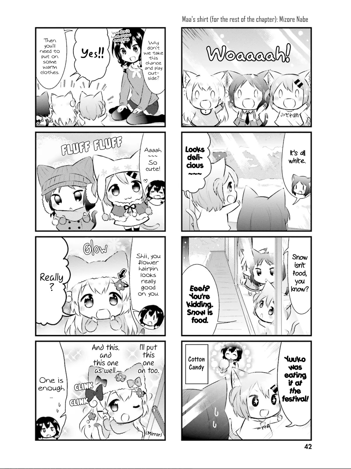 Nyanko Days Chapter 30 page 3 - Chapter 30: The Day when Snow Fell
