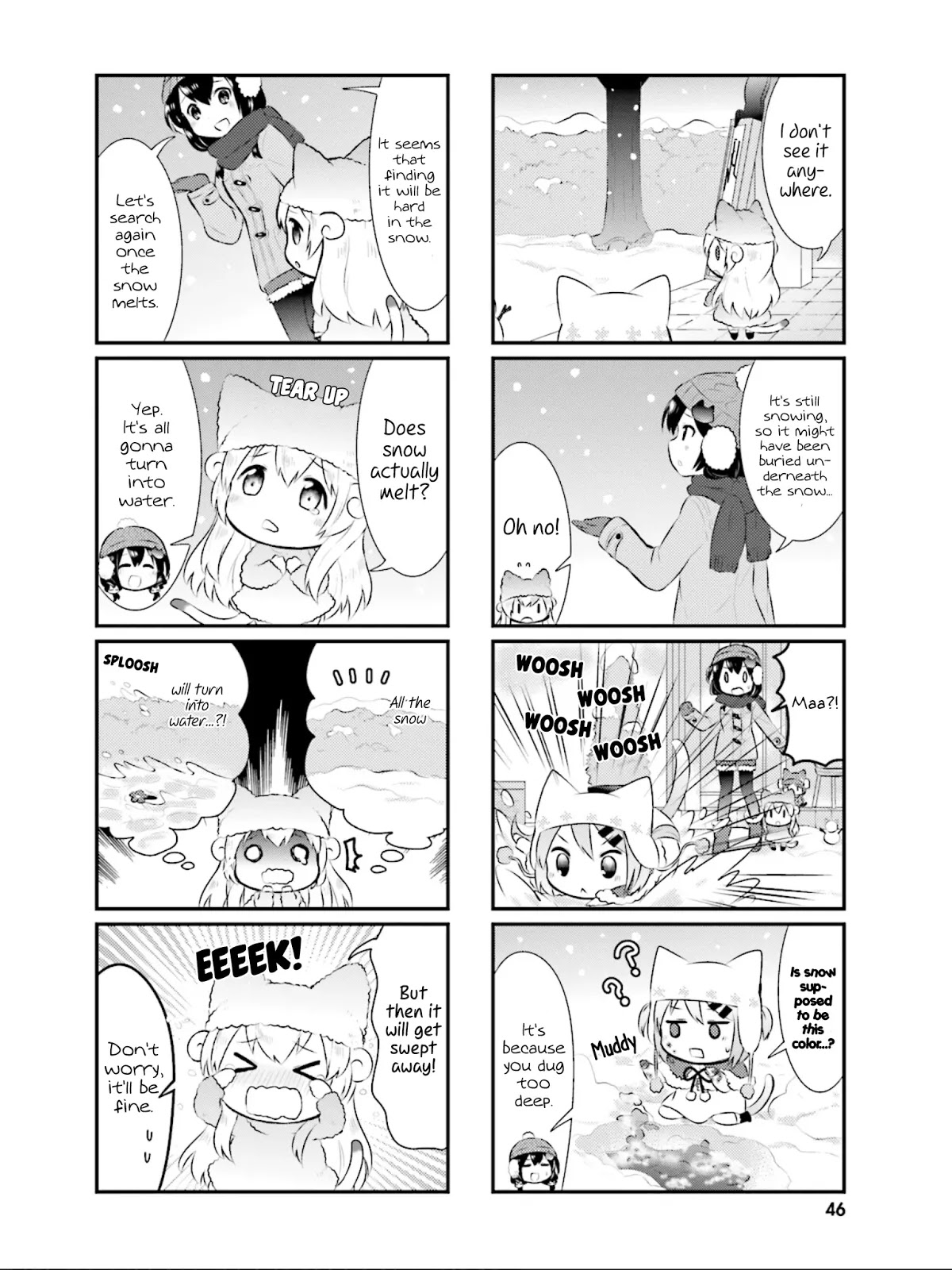 Nyanko Days Chapter 30 page 7 - Chapter 30: The Day when Snow Fell