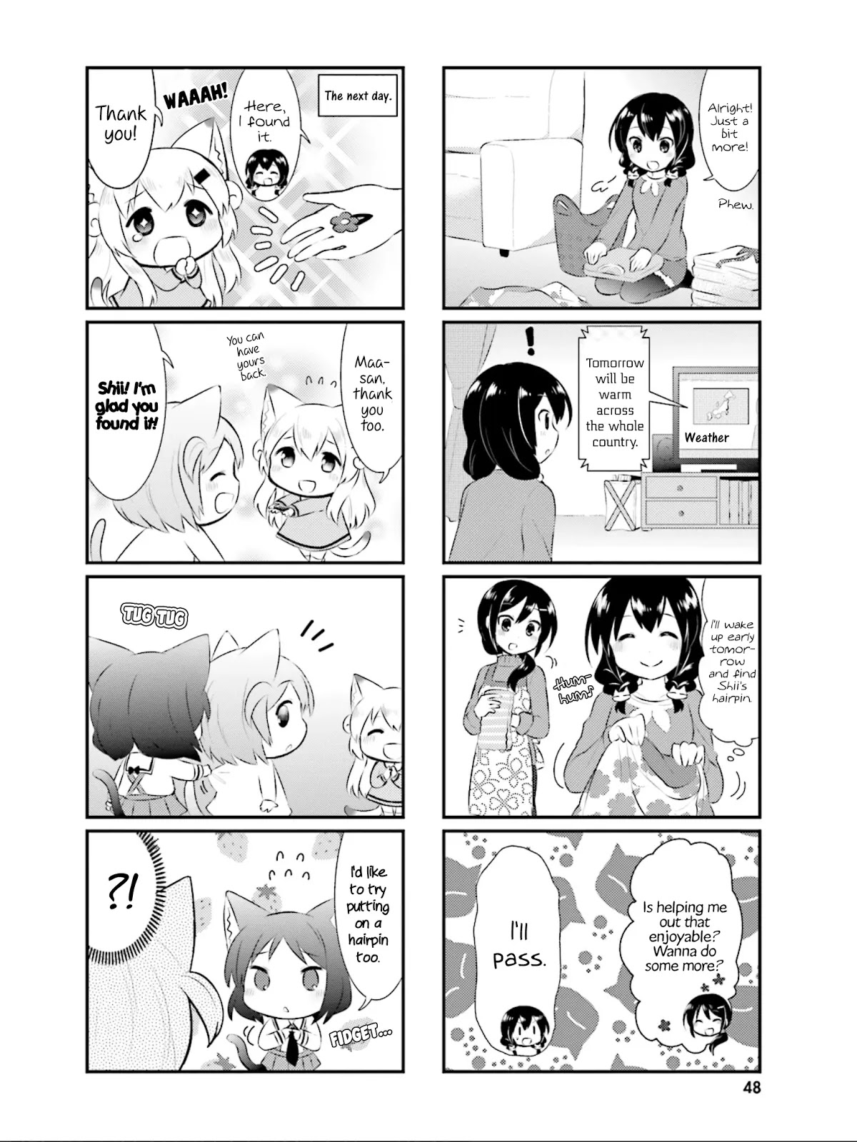 Nyanko Days Chapter 30 page 9 - Chapter 30: The Day when Snow Fell