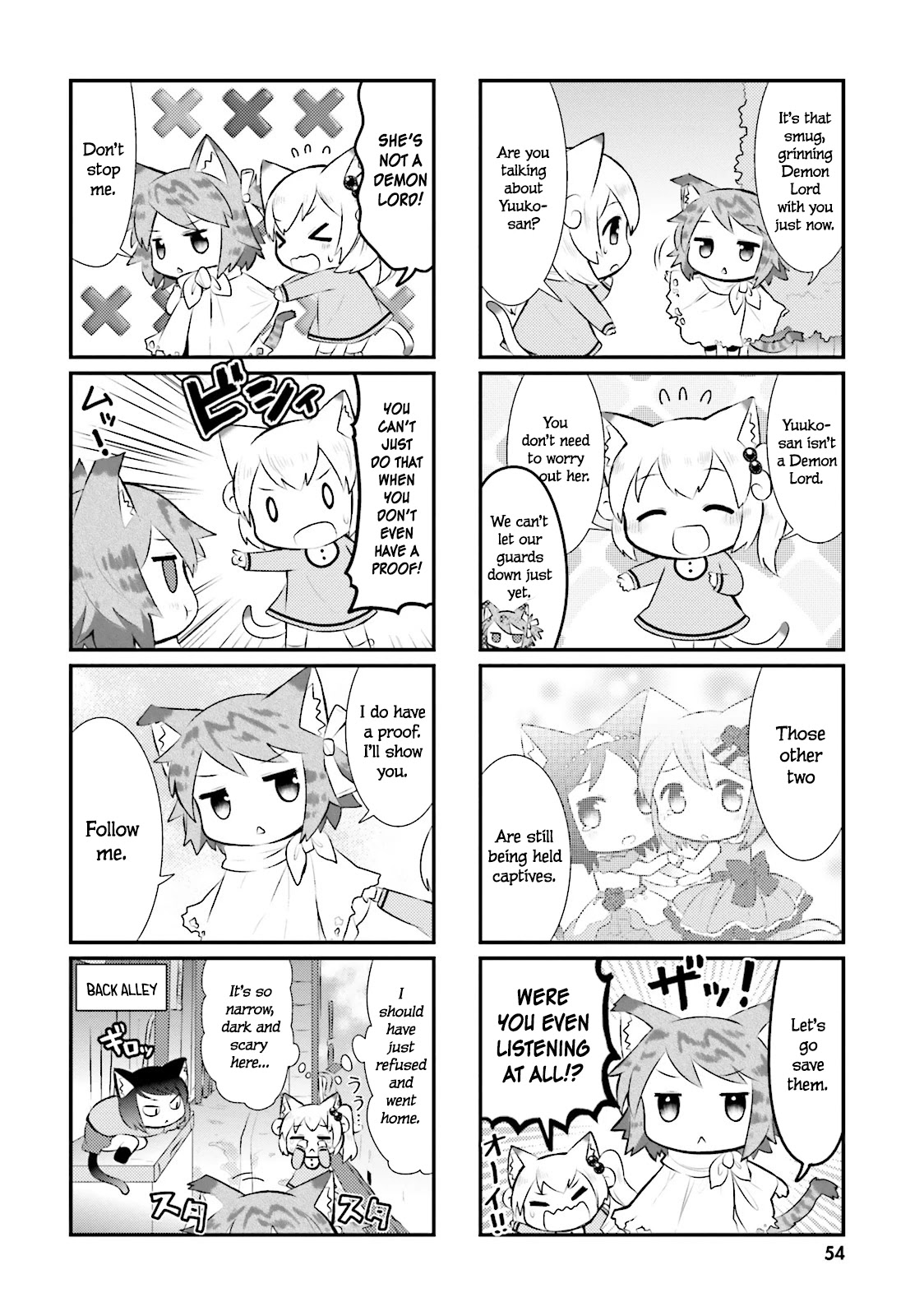 Nyanko Days Chapter 31 page 4 - Chapter 31: Shii and the Wild Cat