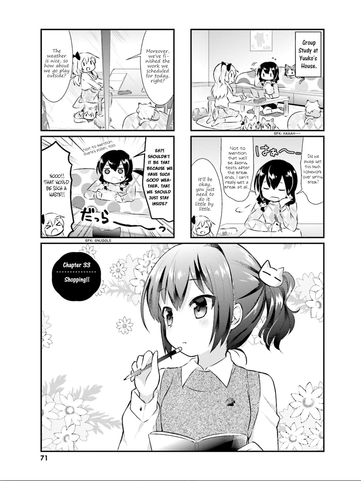 Nyanko Days Chapter 33 page 2 - Chapter 33: Shopping!!