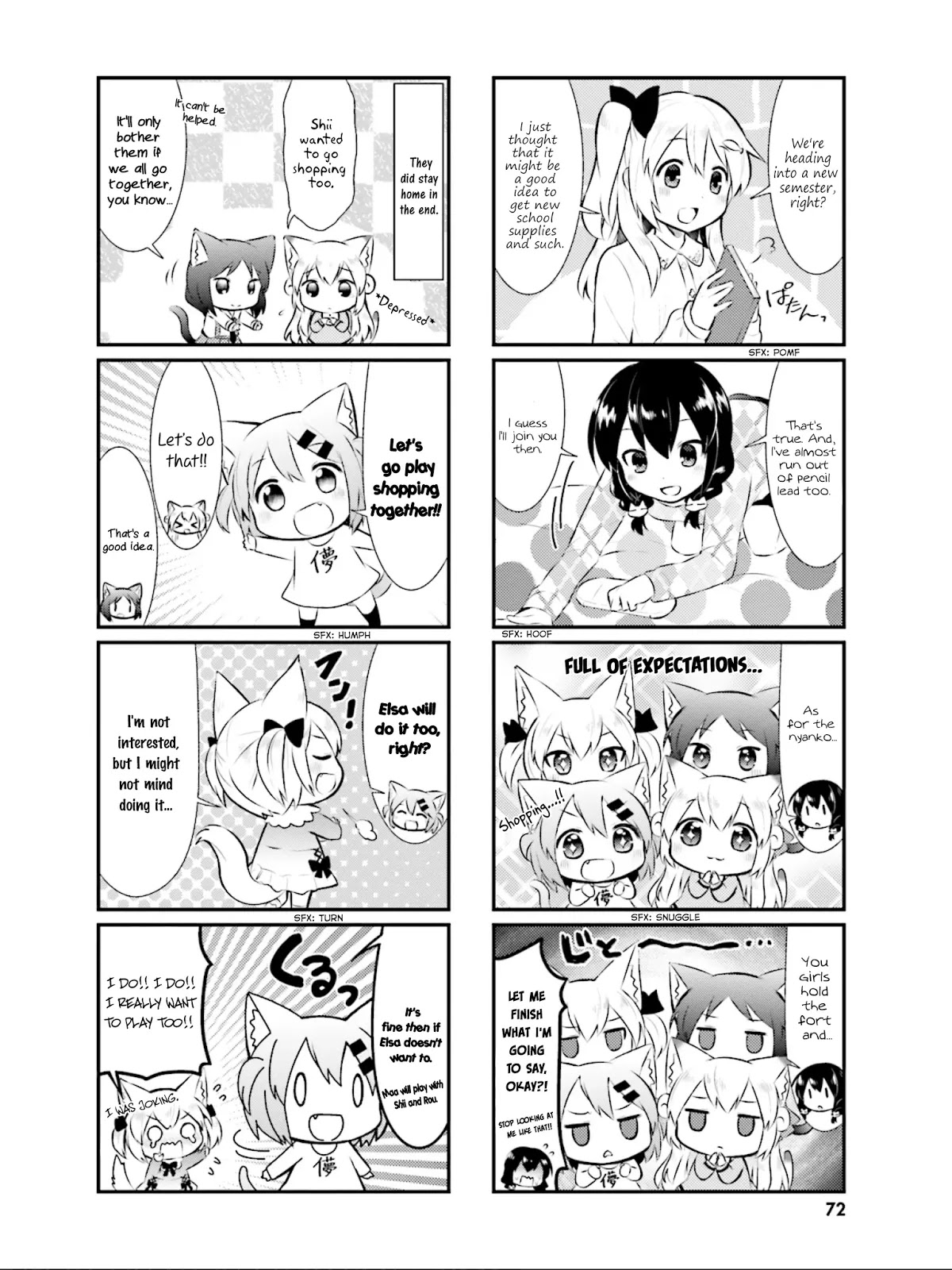 Nyanko Days Chapter 33 page 3 - Chapter 33: Shopping!!