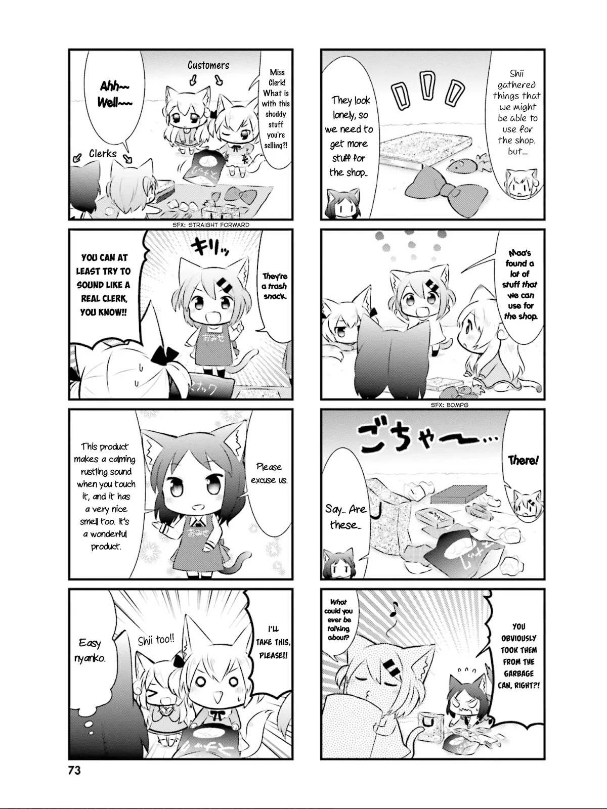 Nyanko Days Chapter 33 page 4 - Chapter 33: Shopping!!