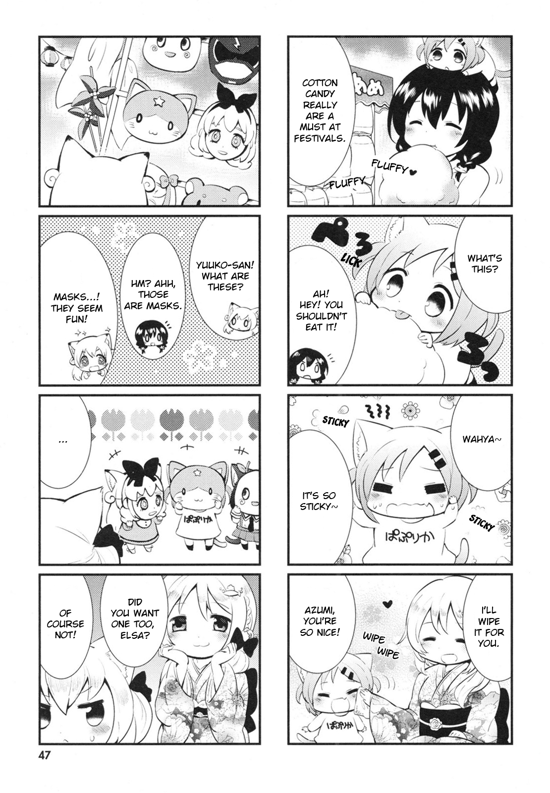 Nyanko Days Chapter 5 page 3 - Chapter 5: Cats And The Summer Festival