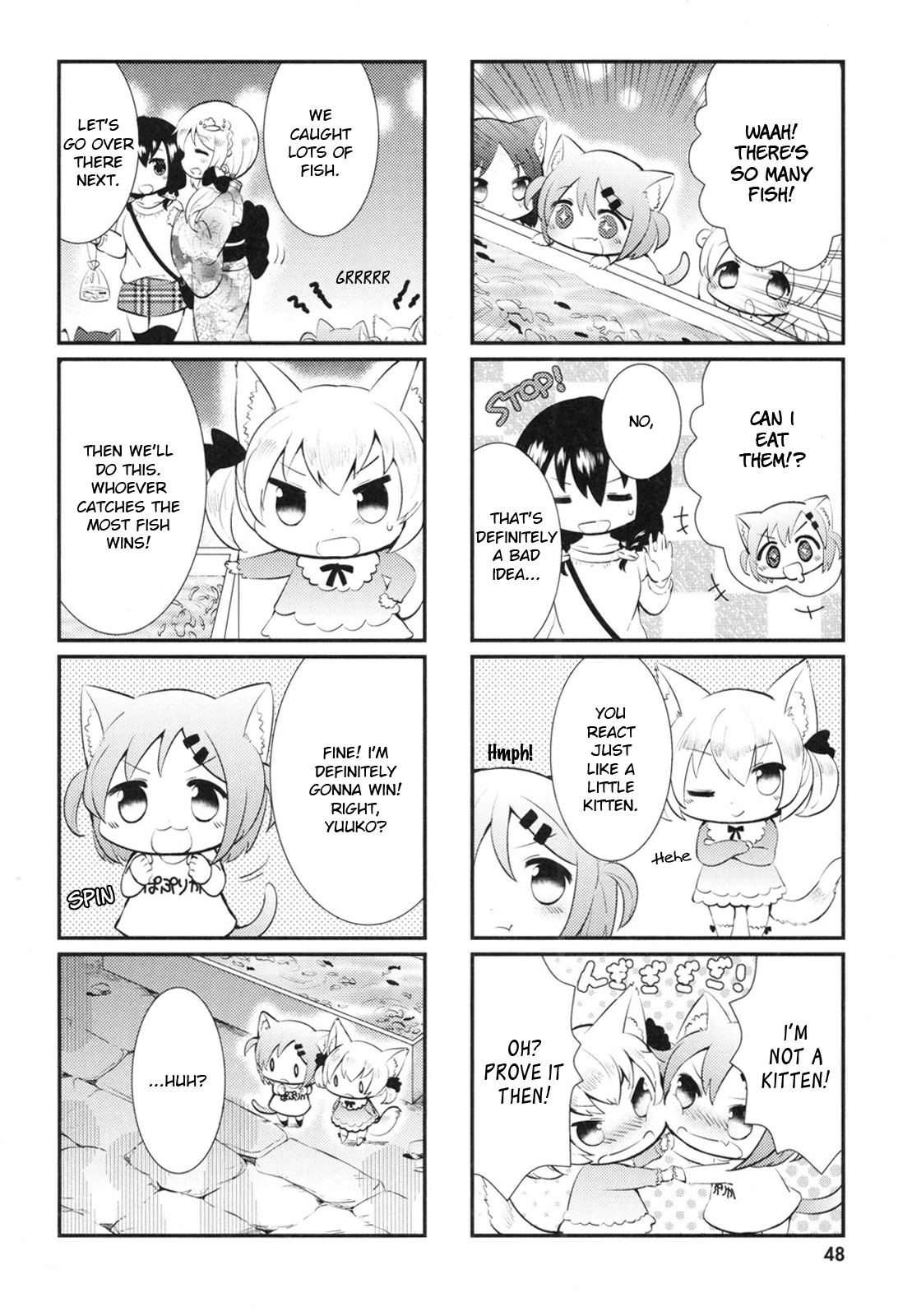 Nyanko Days Chapter 5 page 4 - Chapter 5: Cats And The Summer Festival