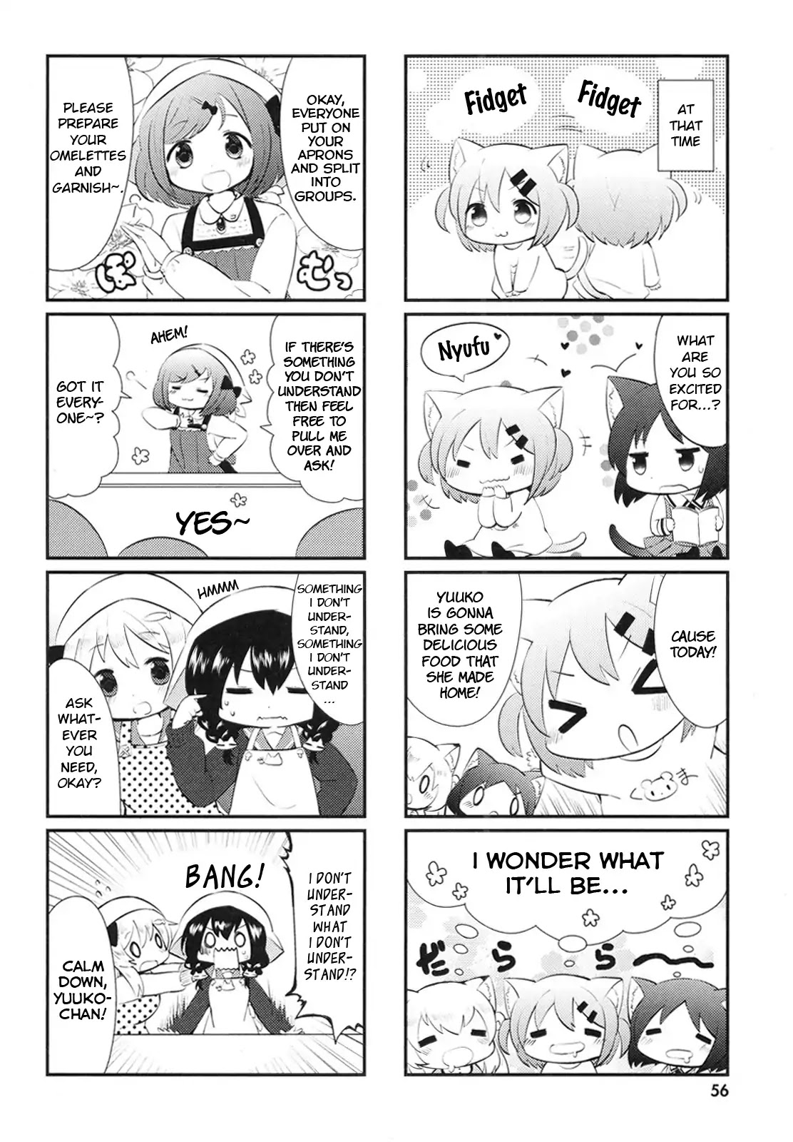 Nyanko Days Chapter 6 page 2 - Chapter 6: Fight! Cooking Class