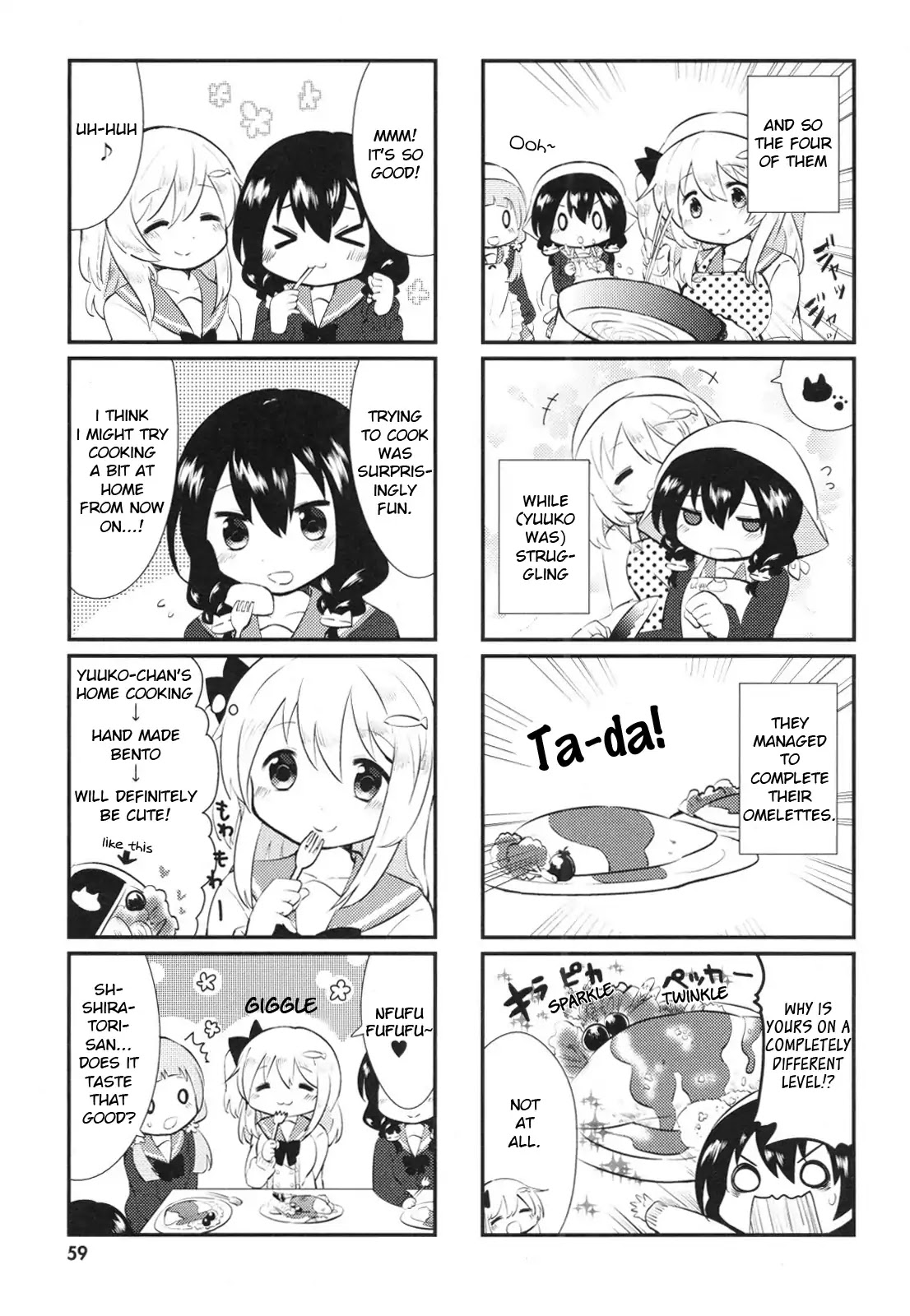 Nyanko Days Chapter 6 page 5 - Chapter 6: Fight! Cooking Class
