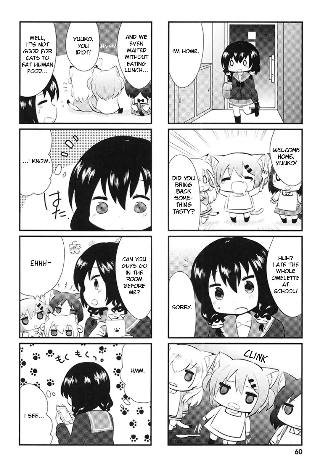 Nyanko Days Chapter 6 page 6 - Chapter 6: Fight! Cooking Class