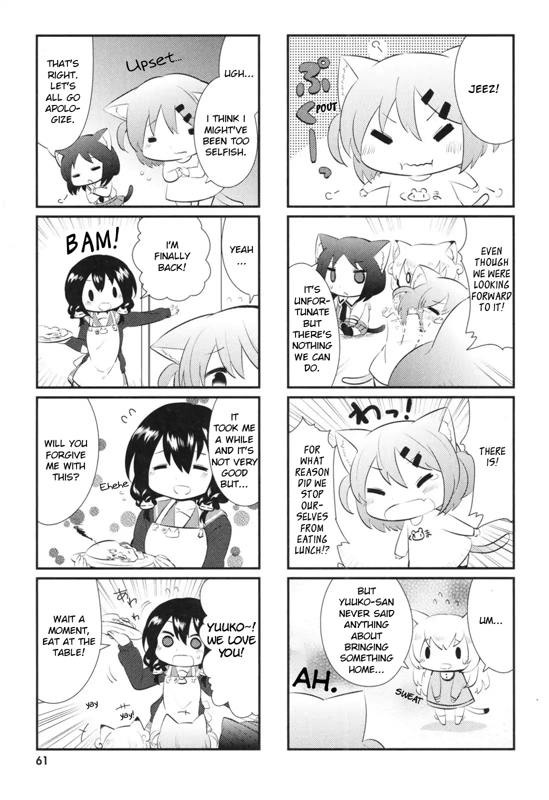 Nyanko Days Chapter 6 page 7 - Chapter 6: Fight! Cooking Class