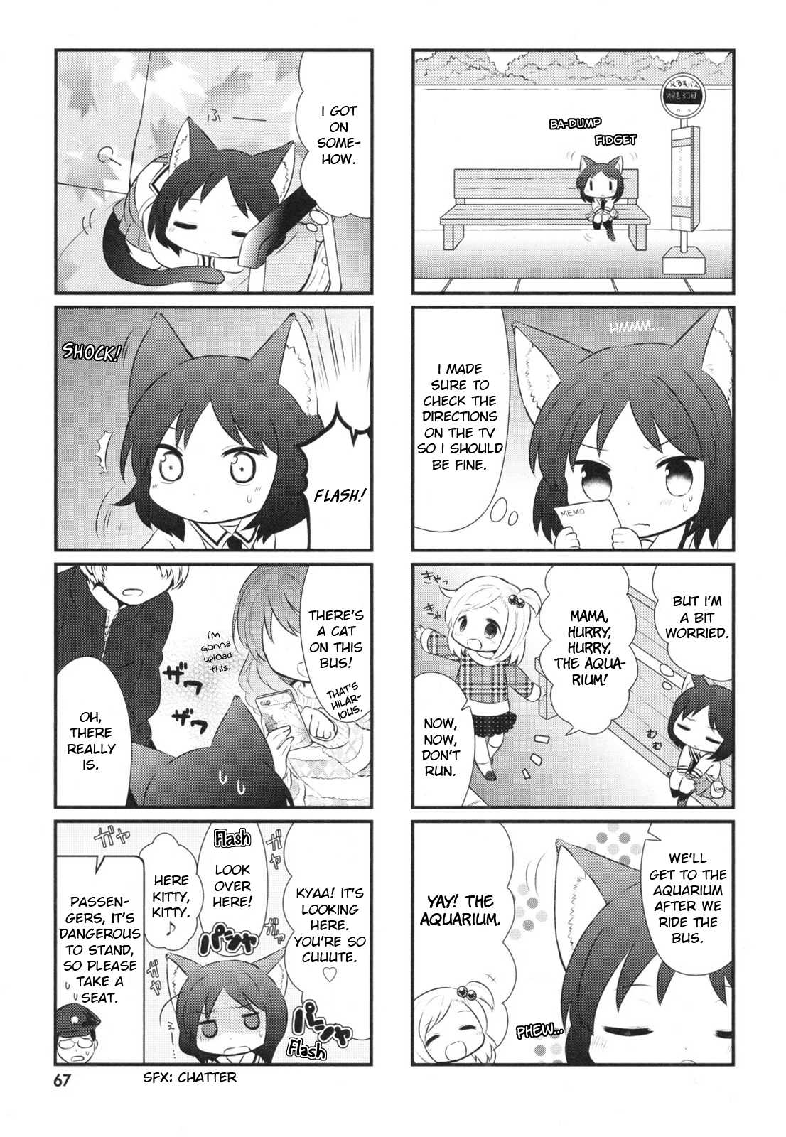 Nyanko Days Chapter 7 page 3 - Chapter 7: Rou's Adventure