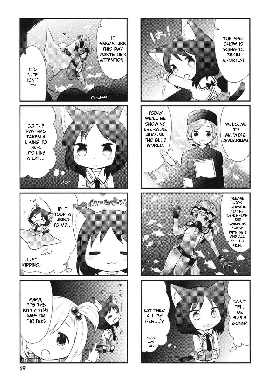Nyanko Days Chapter 7 page 5 - Chapter 7: Rou's Adventure
