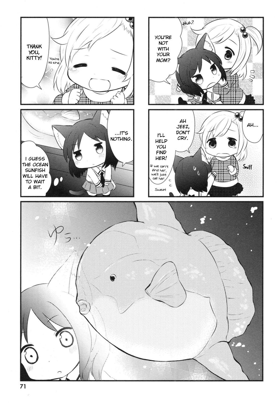 Nyanko Days Chapter 7 page 7 - Chapter 7: Rou's Adventure