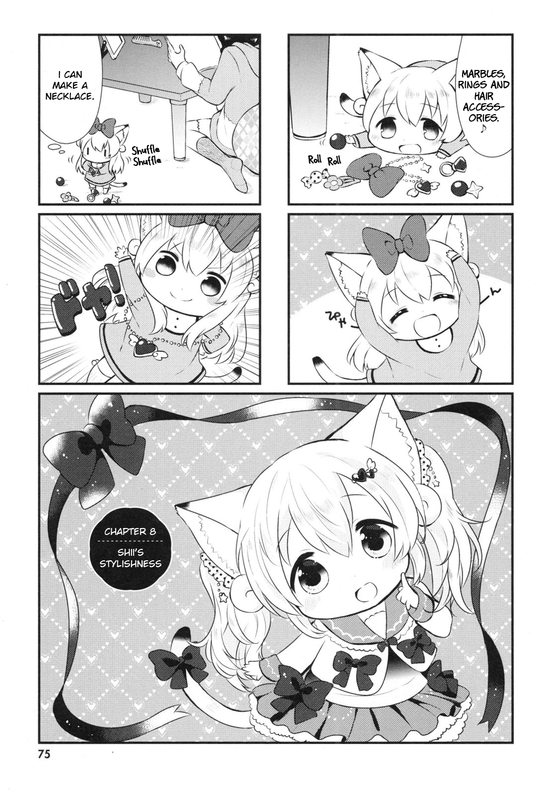 Nyanko Days Chapter 8 page 1 - Chapter 8: Shii's Stylishness