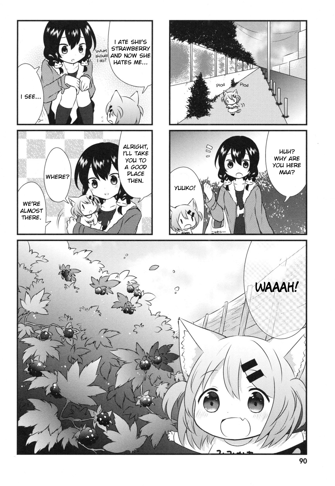 Nyanko Days Chapter 9 page 6 - Chapter 9: Maa and the Raspberries