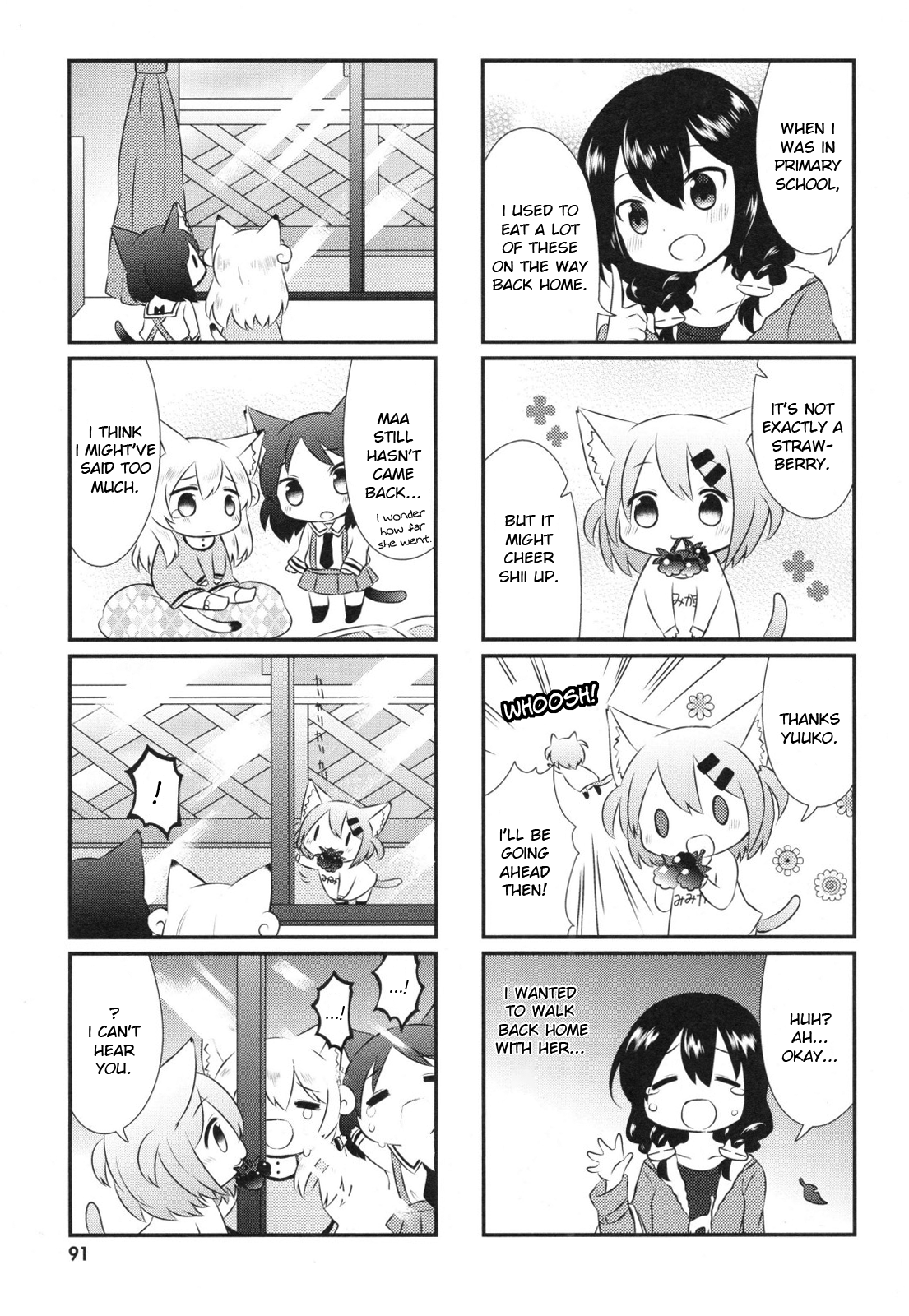 Nyanko Days Chapter 9 page 7 - Chapter 9: Maa and the Raspberries