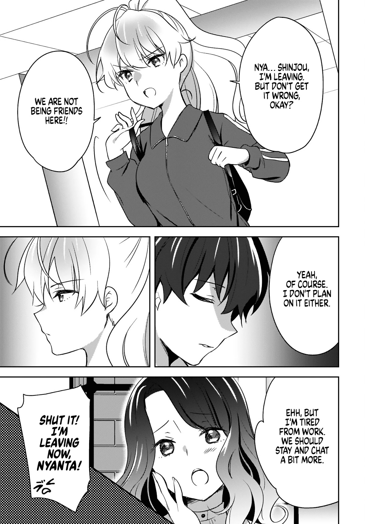 Nyanta and Pomeko – Even if you say you believe me now, it’s too late. Chapter 4 page 19 - Chapter 4