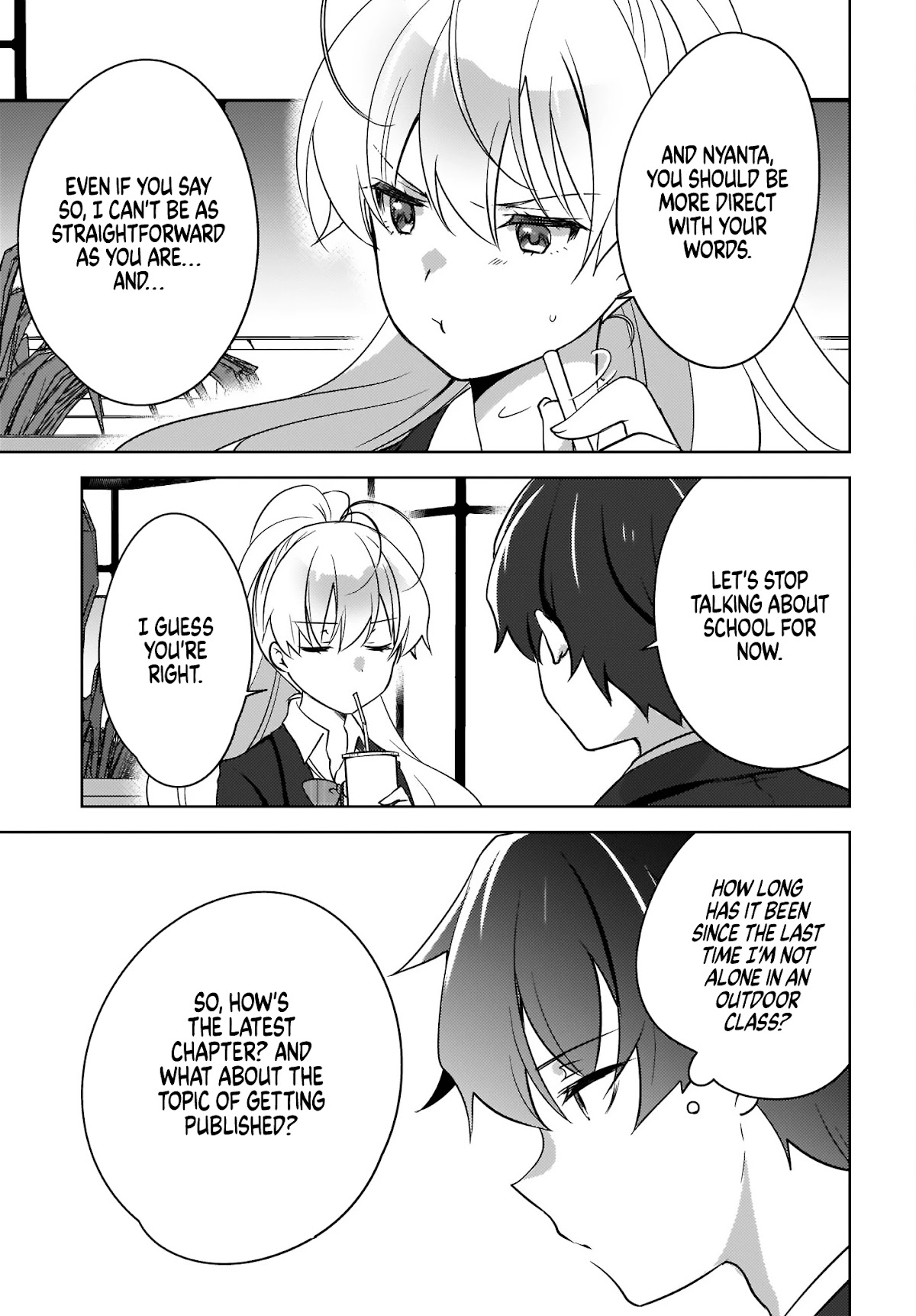 Nyanta and Pomeko – Even if you say you believe me now, it’s too late. Chapter 6 page 3 - Chapter 6
