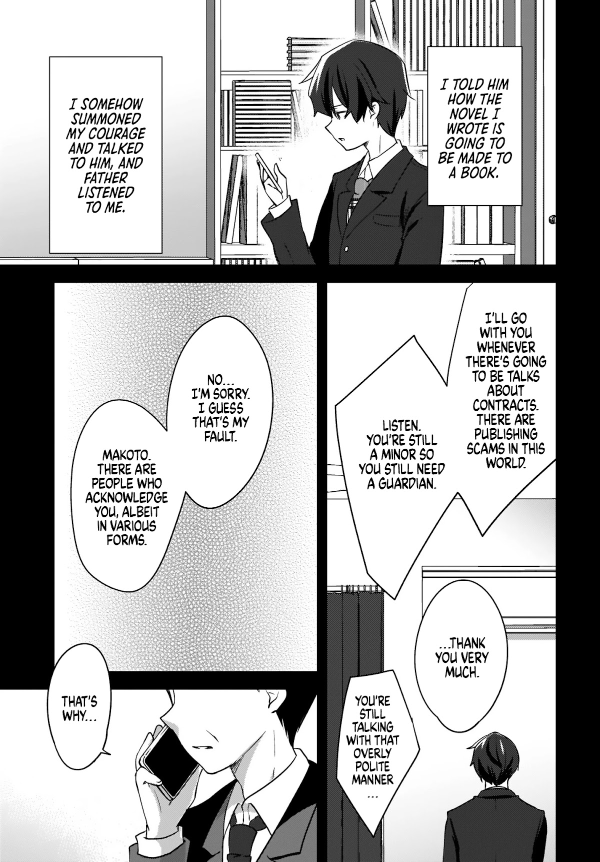 Nyanta and Pomeko – Even if you say you believe me now, it’s too late. Chapter 8 page 5 - Chapter 8