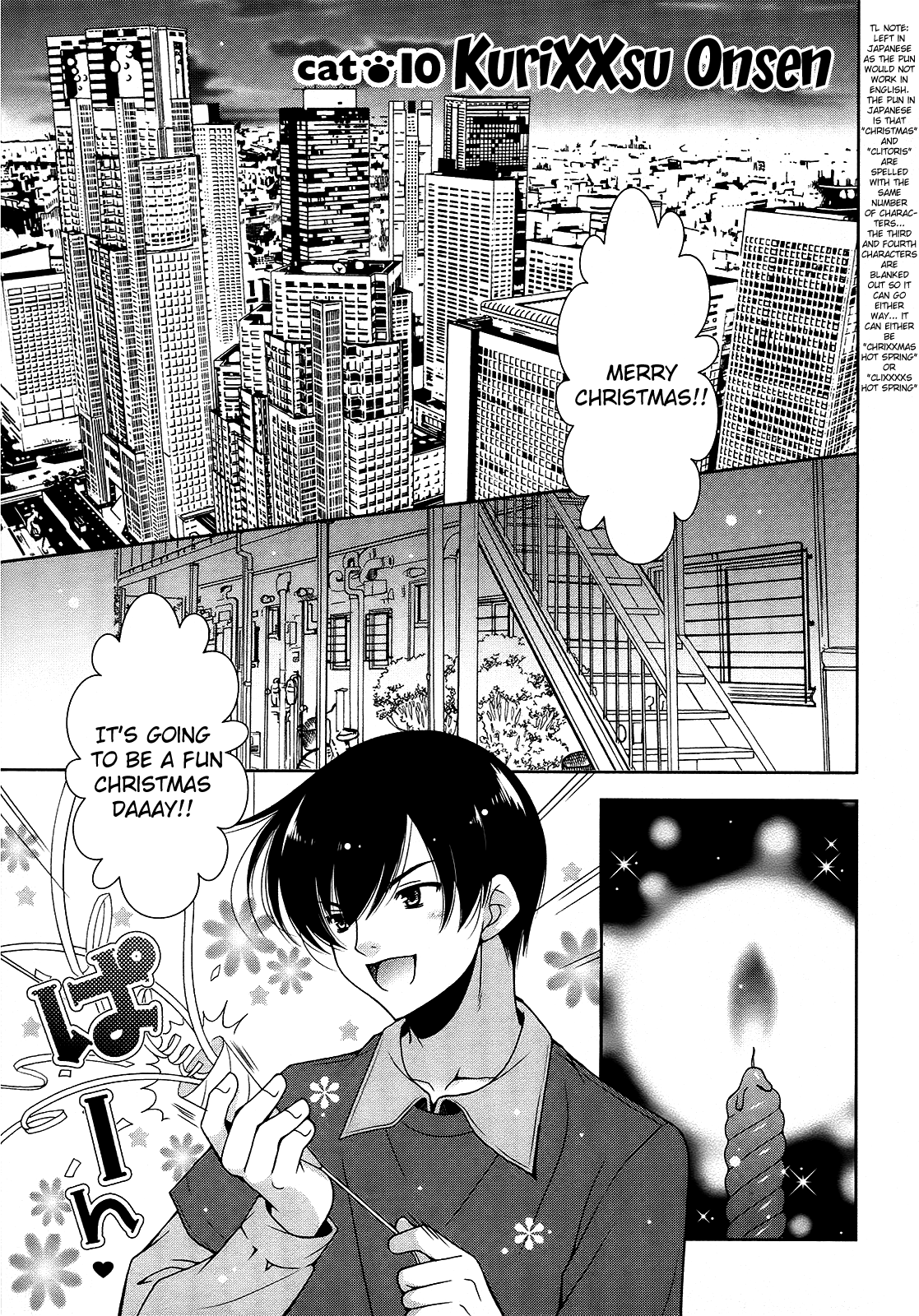 Nyatto! Chapter 10 page 1 - Chapter 10: KuriXXsu Onsen