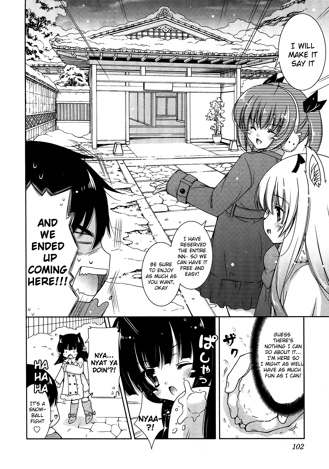 Nyatto! Chapter 10 page 8 - Chapter 10: KuriXXsu Onsen