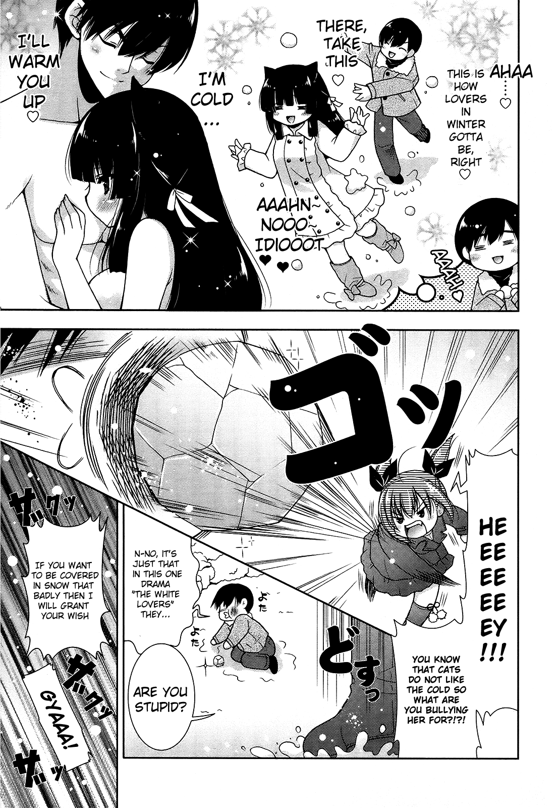 Nyatto! Chapter 10 page 9 - Chapter 10: KuriXXsu Onsen