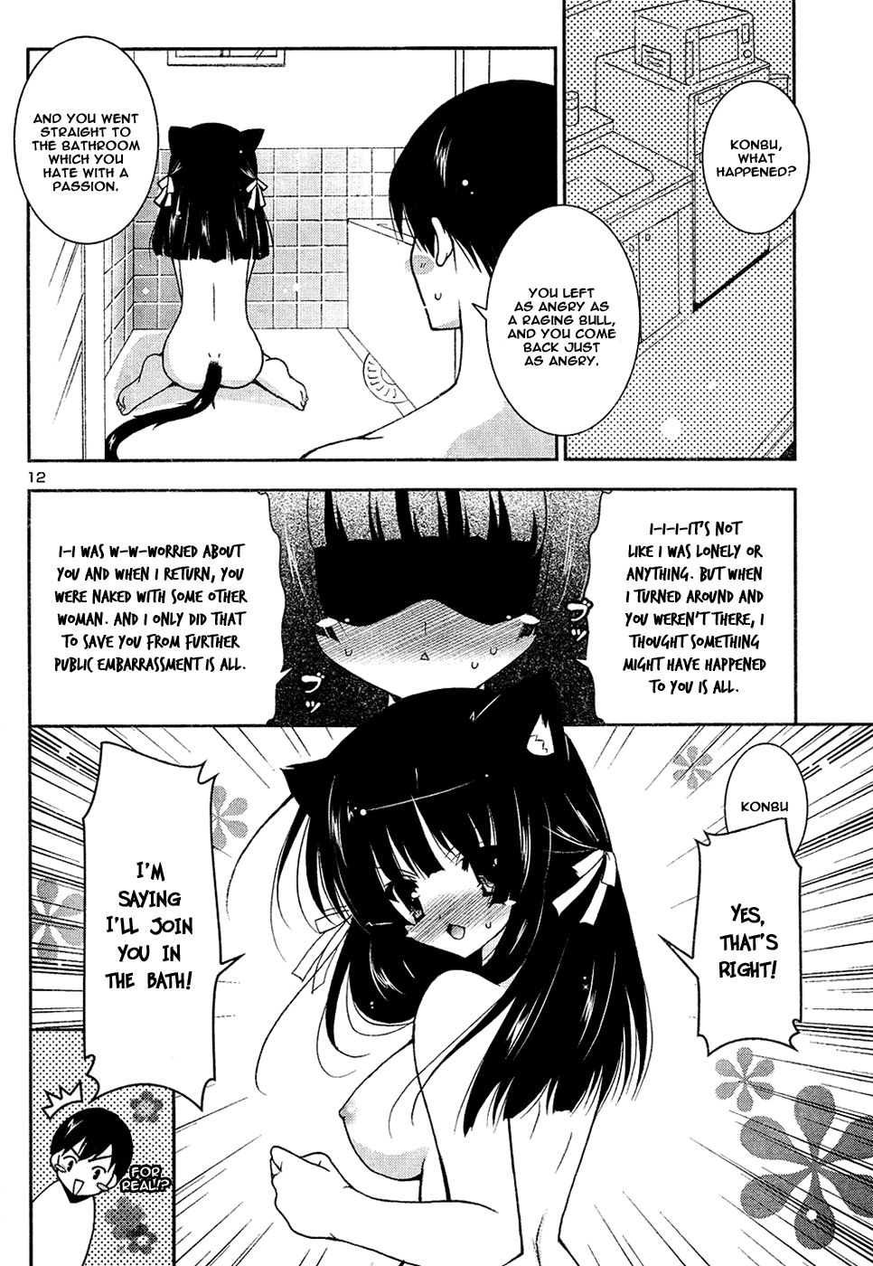Nyatto! Chapter 2 page 13 - Chapter 2: Black Cat. Honey Trap.