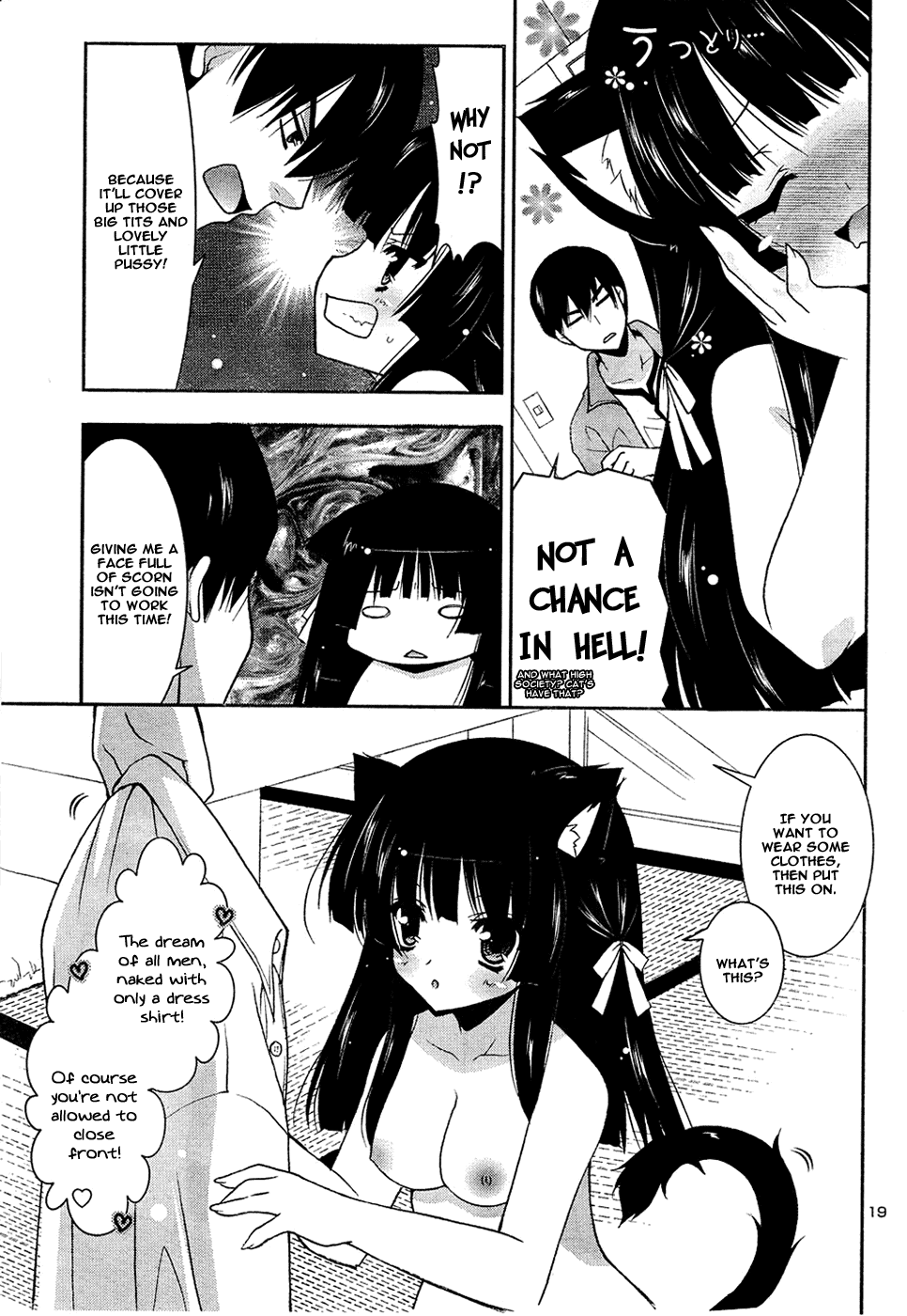 Nyatto! Chapter 2 page 20 - Chapter 2: Black Cat. Honey Trap.