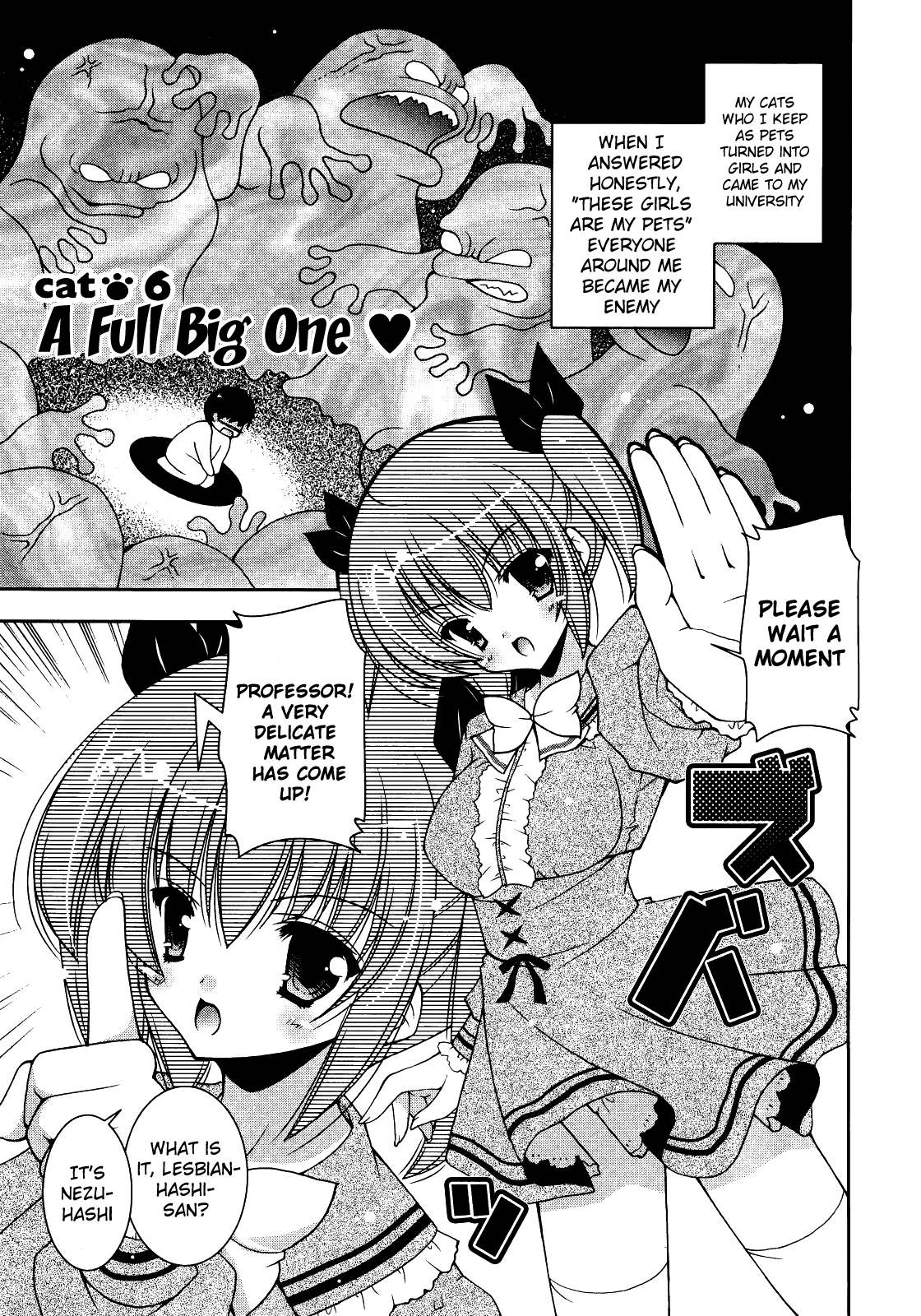 Nyatto! Chapter 6 page 1 - Chapter 6: A Full Big One ❤