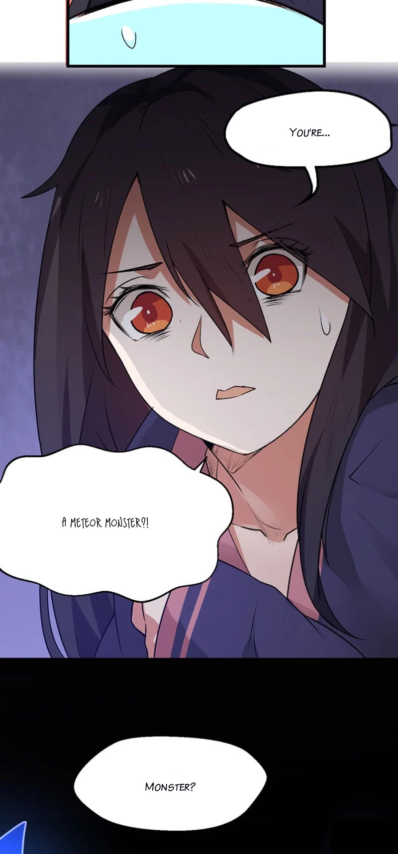 Nymph Project Chapter 2 page 11 - Chapter 2: A Meteor Monster?!