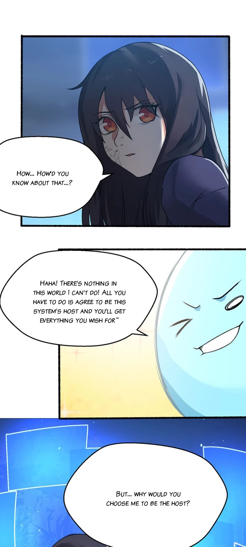 Nymph Project Chapter 2 page 17 - Chapter 2: A Meteor Monster?!
