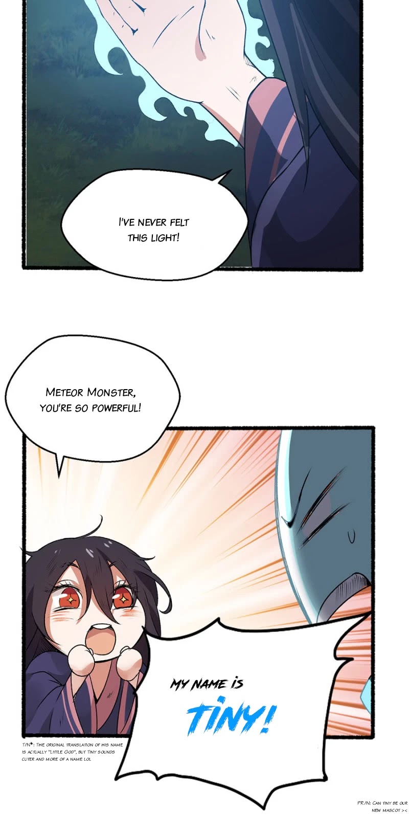 Nymph Project Chapter 2 page 36 - Chapter 2: A Meteor Monster?!
