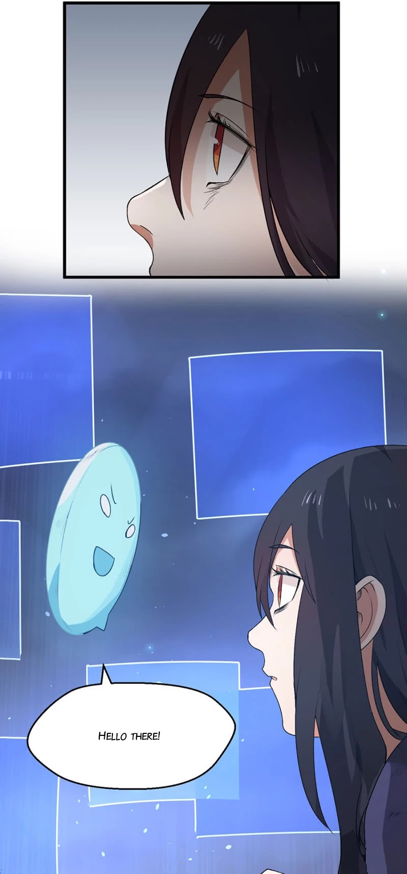 Nymph Project Chapter 2 page 9 - Chapter 2: A Meteor Monster?!