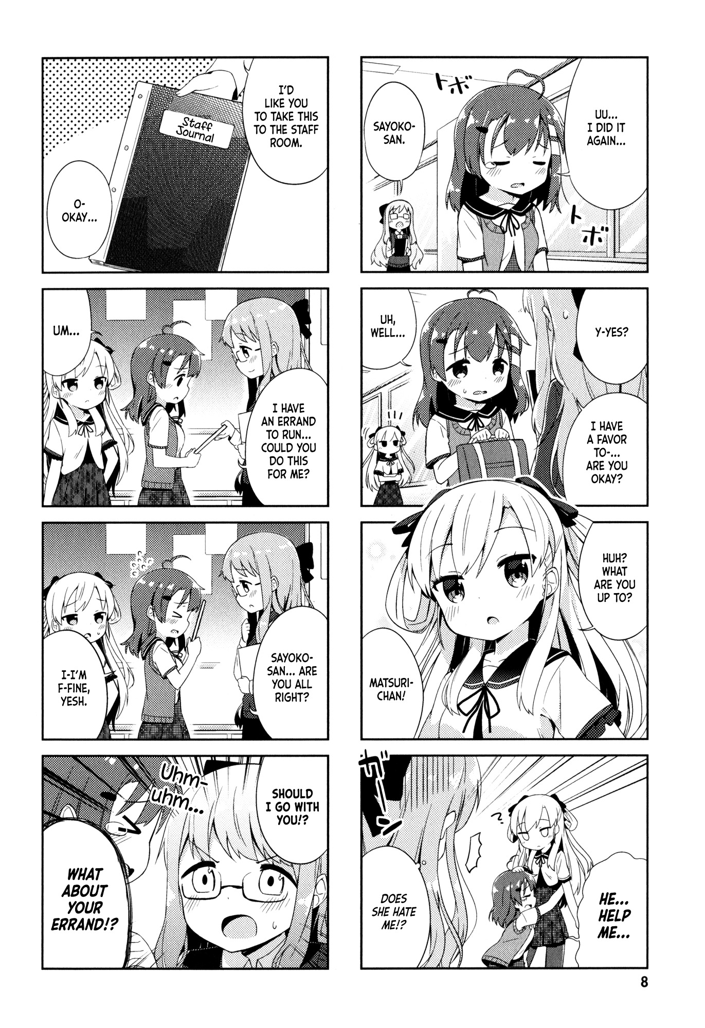 Nyoroko no Namahousou! Chapter 1 page 12 - Chapter 1 : Bring out your courage!