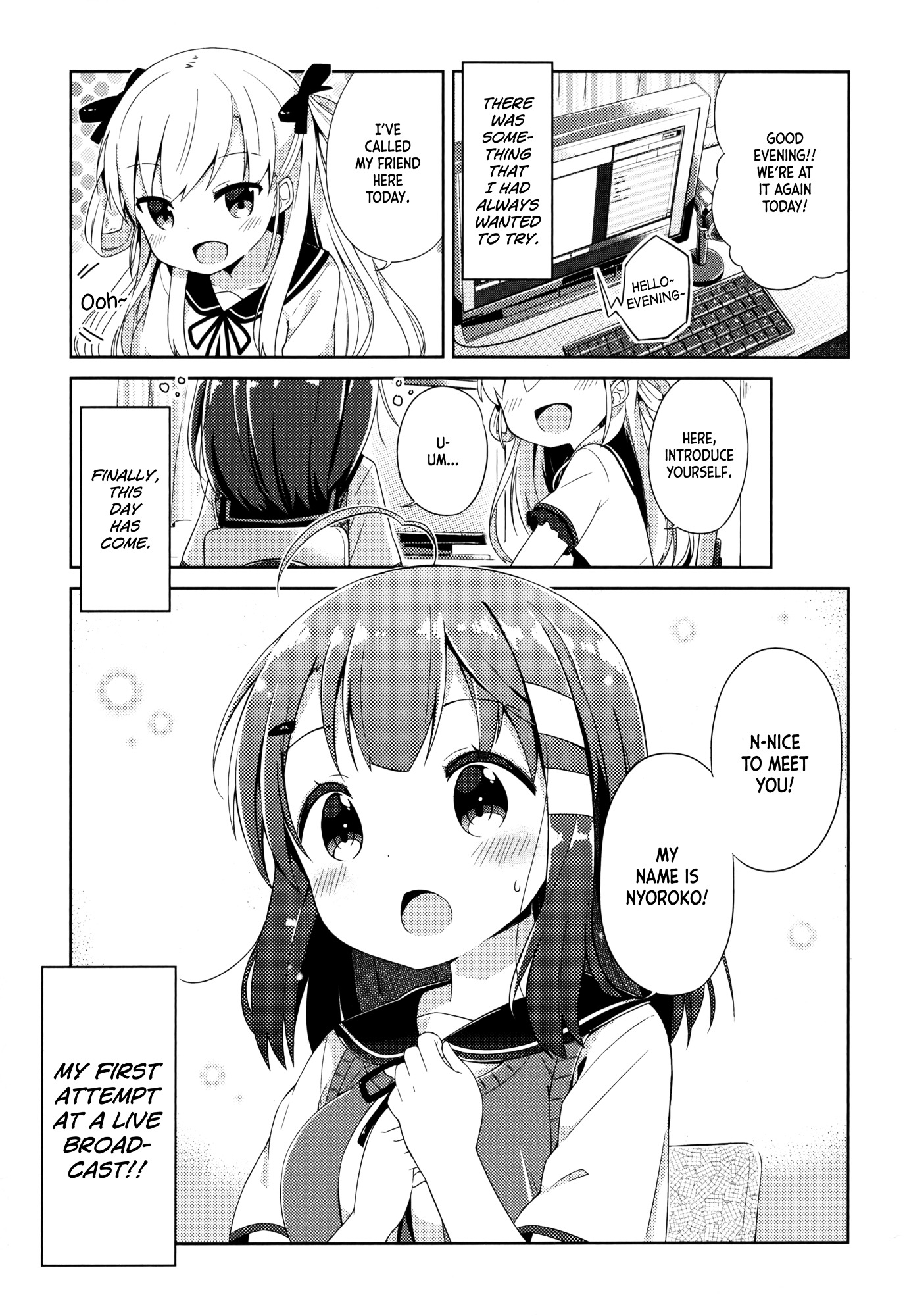 Nyoroko no Namahousou! Chapter 1 page 9 - Chapter 1 : Bring out your courage!