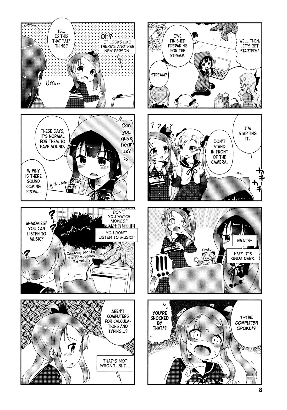 Nyoroko no Namahousou! Chapter 11 page 10 - Chapter 11: Let's Go Flower Viewing!