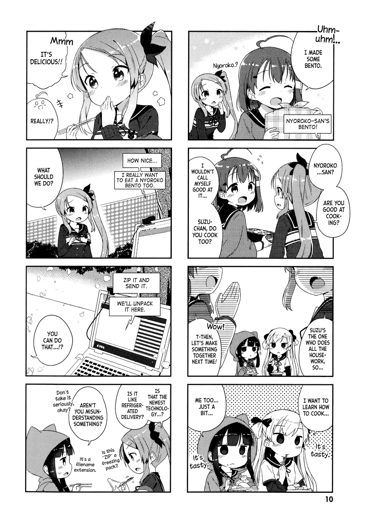 Nyoroko no Namahousou! Chapter 11 page 12 - Chapter 11: Let's Go Flower Viewing!
