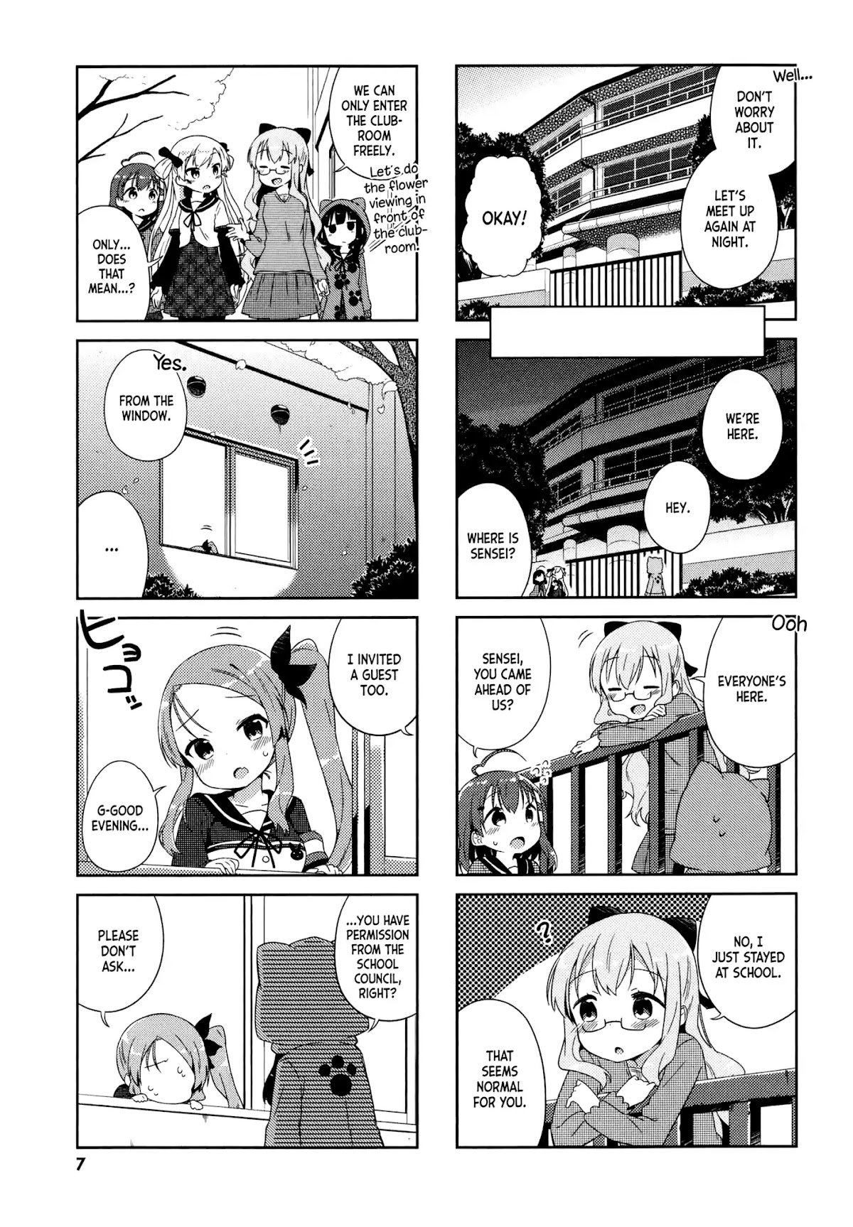 Nyoroko no Namahousou! Chapter 11 page 9 - Chapter 11: Let's Go Flower Viewing!